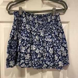 Vineyard Vines Skirt, Size Small, Blue and White